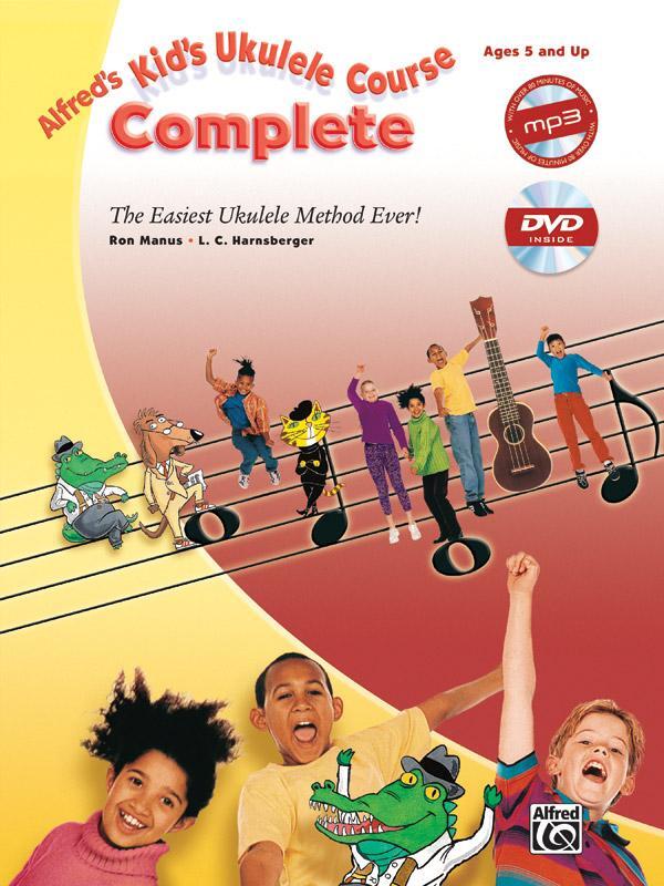 Cover: 9780739093672 | Alfred's Kid's Ukulele Course Complete: The Easiest Ukulele Method...