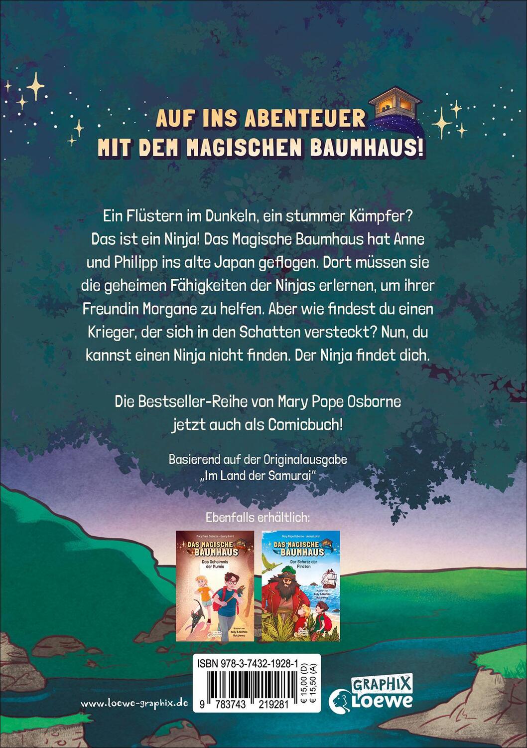 Rückseite: 9783743219281 | Das magische Baumhaus (Comic-Buchreihe, Band 5) - Auf der Spur der...