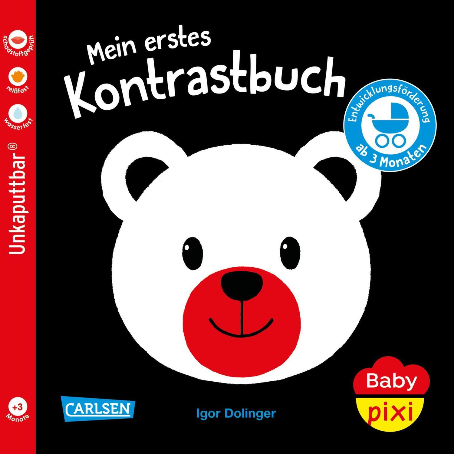 Cover: 9783551062796 | Baby Pixi (unkaputtbar) 156: Mein erstes Kontrastbuch ab 3 Monaten