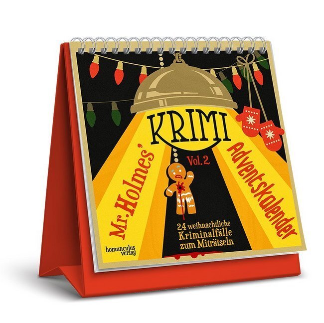 Cover: 9783946120216 | Mr. Holmes Krimi-Adventskalender. Vol. 2 | Kalender | 48 S. | Deutsch