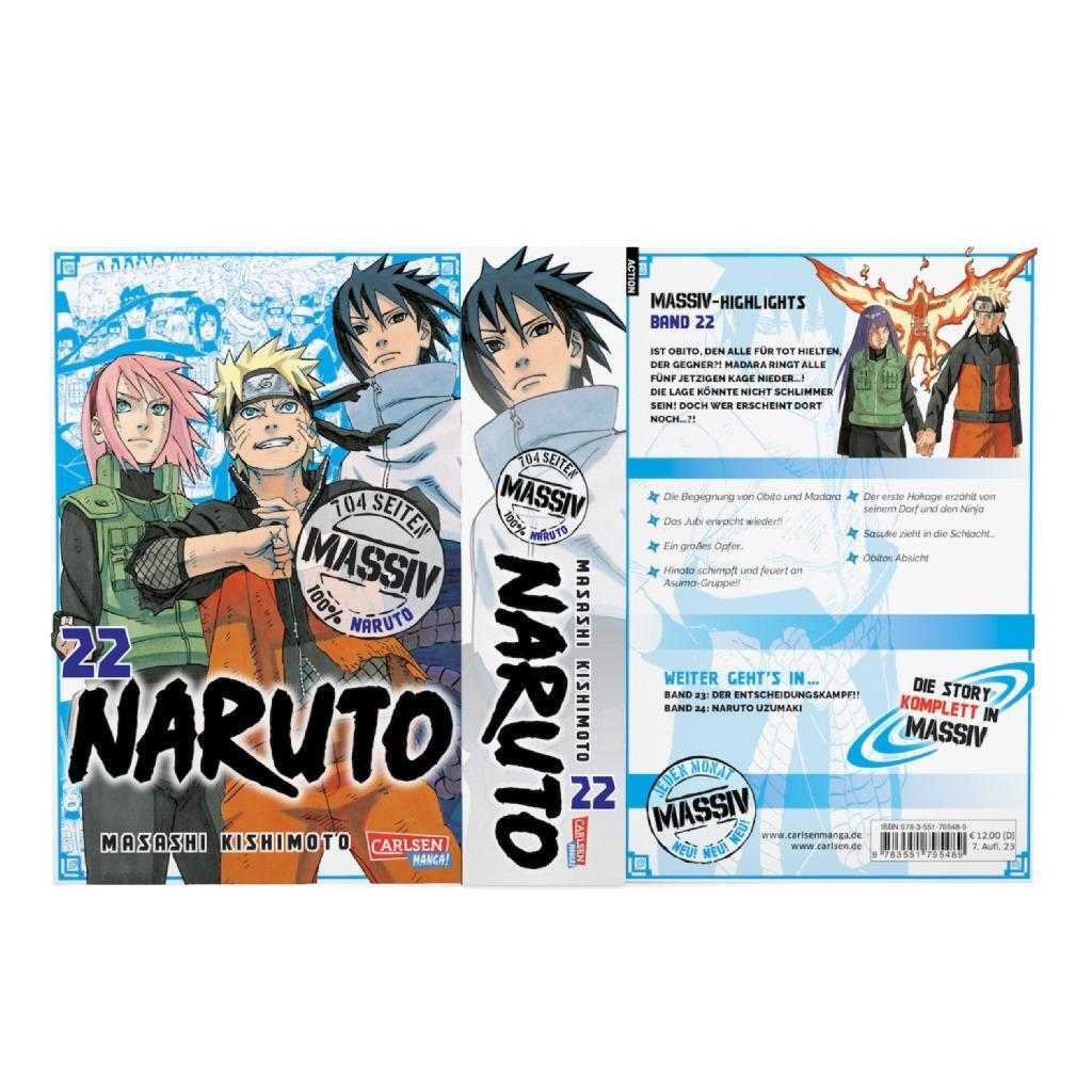 Bild: 9783551795489 | NARUTO Massiv 22 | Masashi Kishimoto | Taschenbuch | NARUTO Massiv