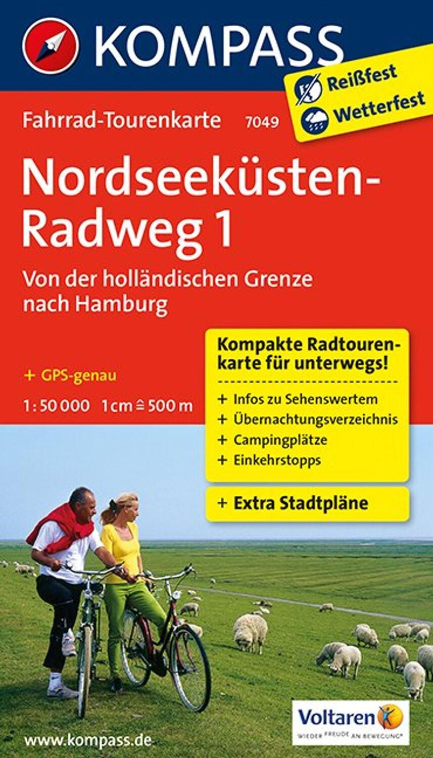 Cover: 9783850268134 | Nordseeküstenradweg 1, Von der holländischen Grenze nach...