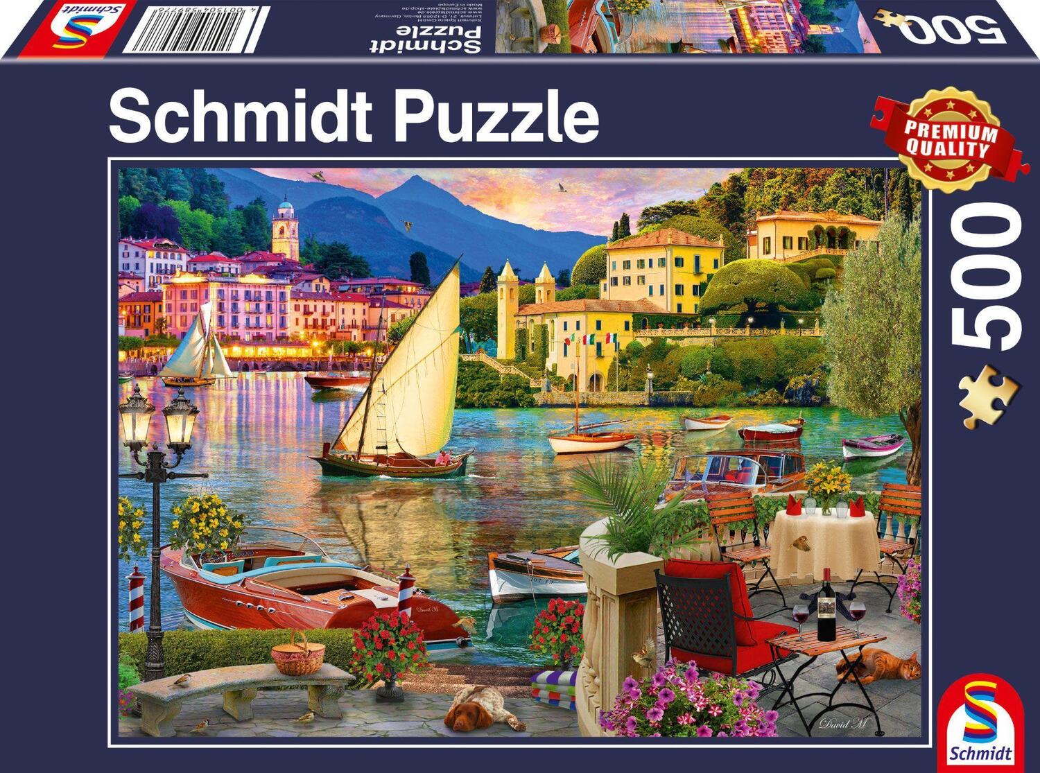 Cover: 4001504589776 | Italenisches Fresko. 500 Teile | Erwachsenenpuzzle | Spiel | Deutsch