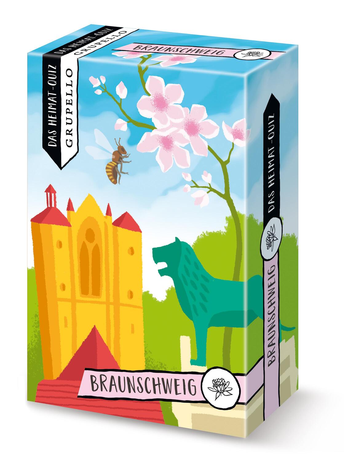 Cover: 9783899783841 | Braunschweig | Das Heimat-Quiz | Monika Herbst | Box | Heimat-Quiz