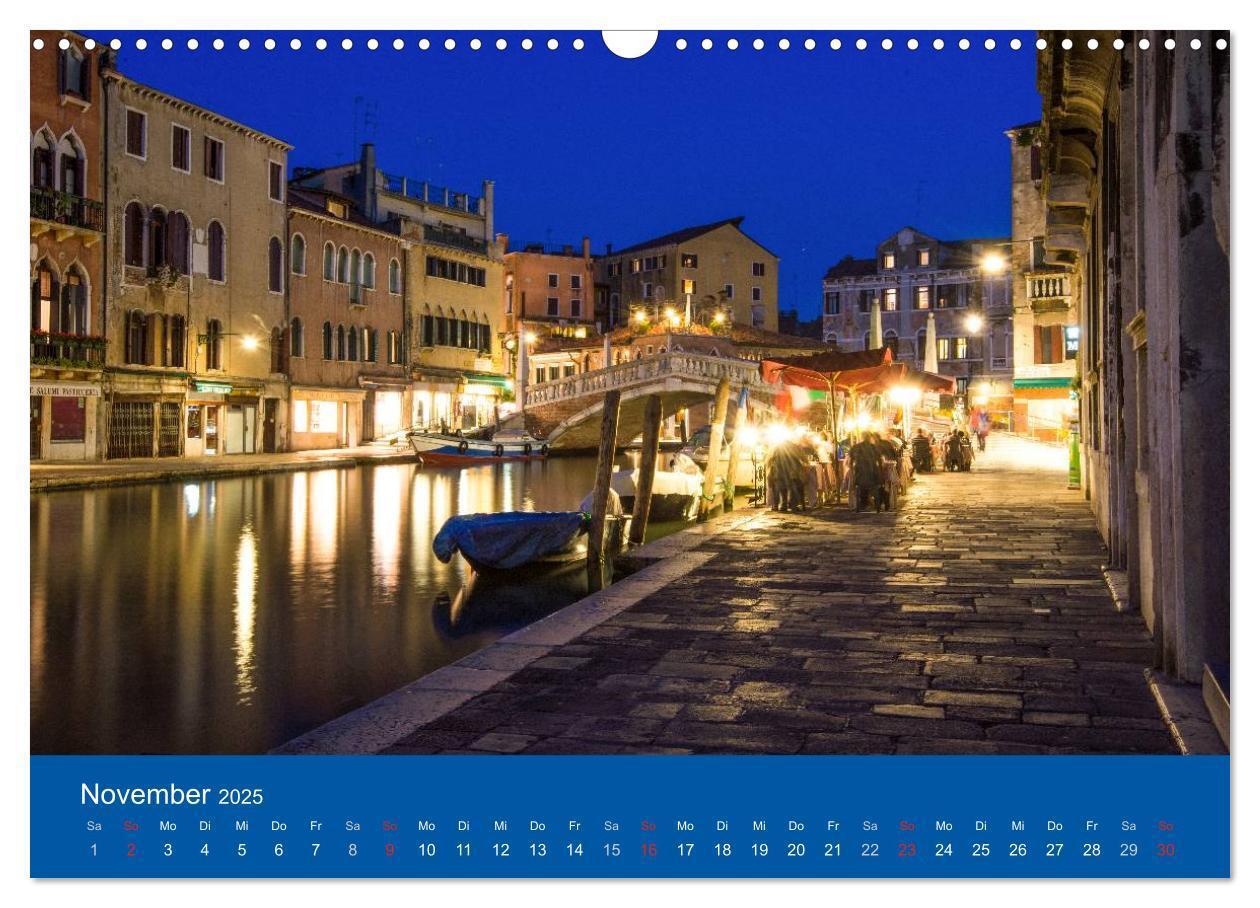 Bild: 9783435663903 | Mein lautloses Venedig (Wandkalender 2025 DIN A3 quer), CALVENDO...