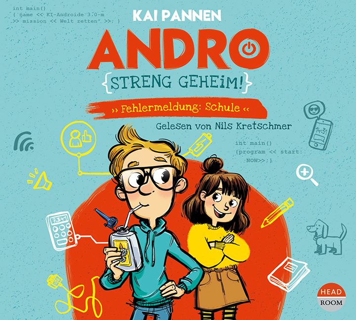 Cover: 9783963460487 | Andro, streng geheim! - Fehlermeldung Schule (Teil 1), 1 Audio-CD | CD