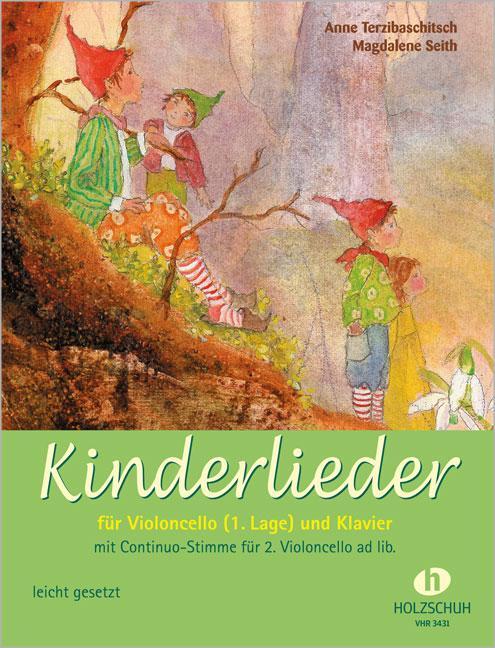 Cover: 4031659034319 | Kinderlieder für Violoncello (1. Lage) und Klavier | Broschüre | 2004