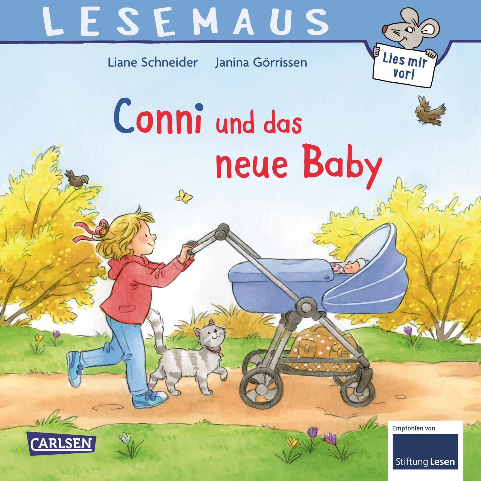 Cover: 9783551080820 | LESEMAUS 118: Conni und das neue Baby | Liane Schneider | Taschenbuch