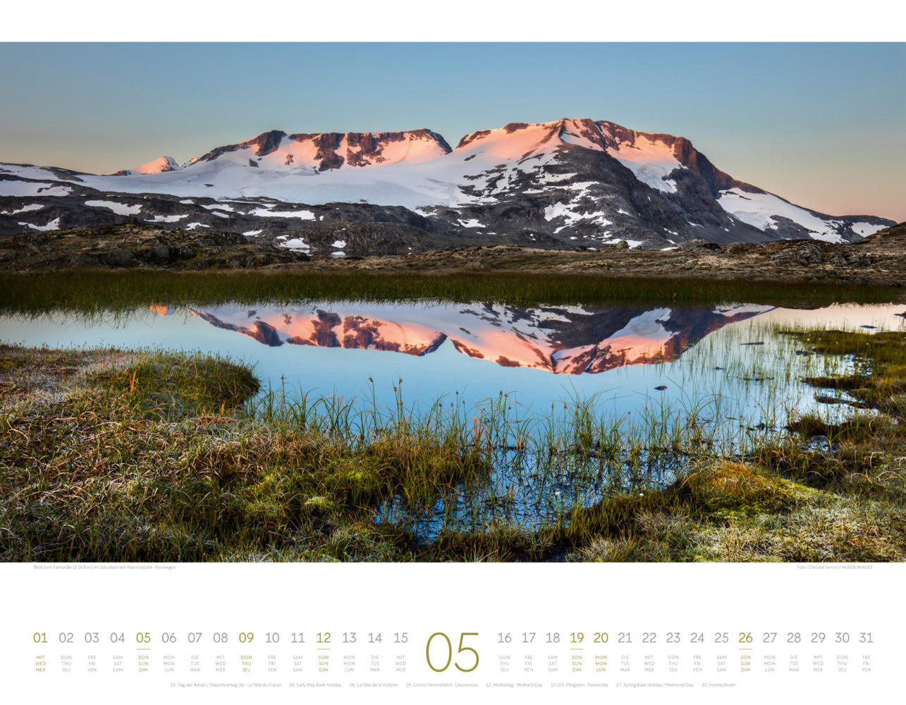 Bild: 9783838424460 | Bergwelten Europas - Jenseits der Alpen Kalender 2024 | Kunstverlag