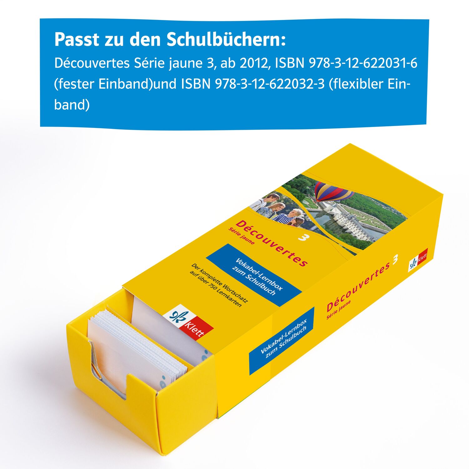 Bild: 9783129240274 | Découvertes Série jaune 3. Vokabel-Lernbox zum Schulbuch | Box | 2015