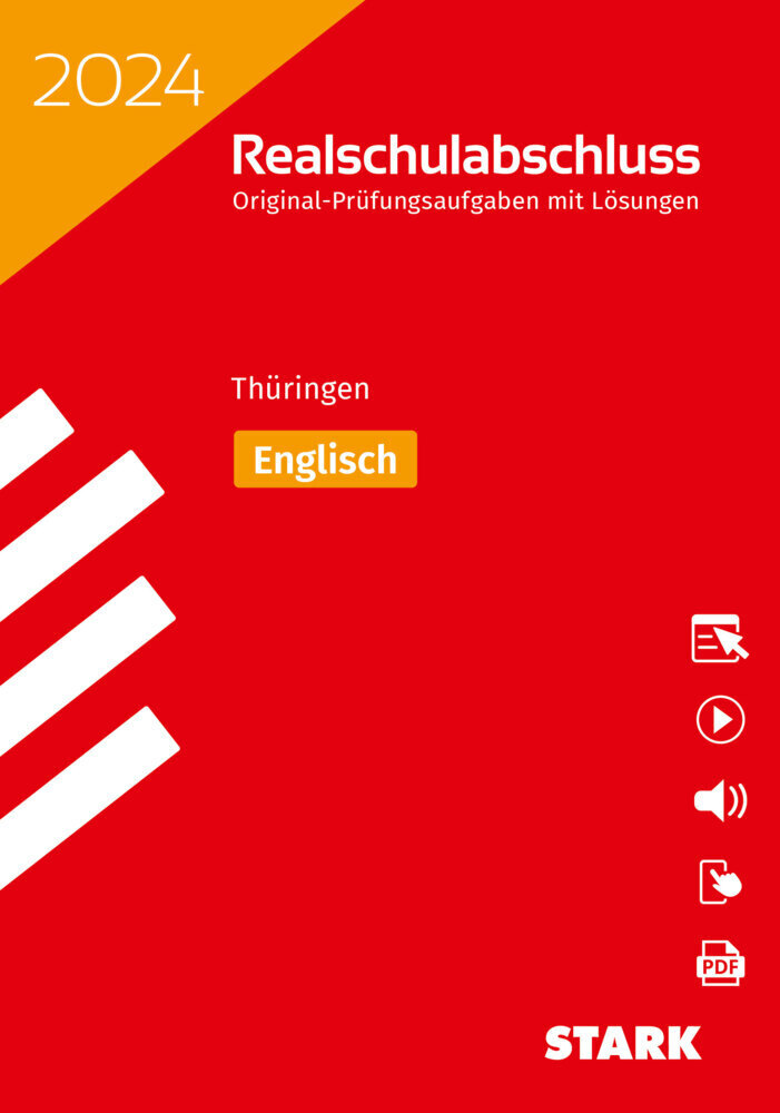 Cover: 9783849059385 | STARK Realschulabschluss 2024 - Englisch - Thüringen, m. 1 Buch, m....