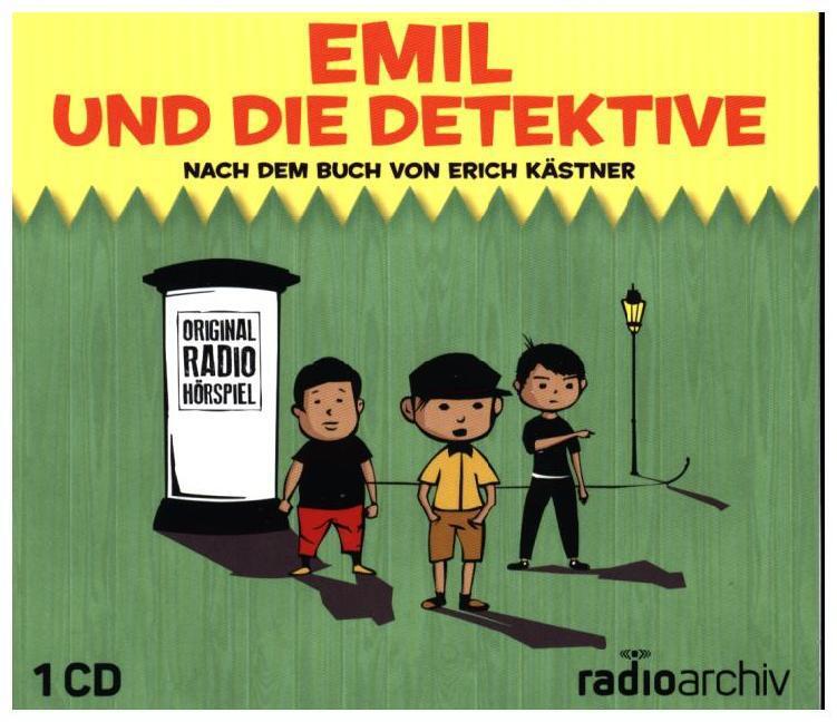 Cover: 4028951804184 | Emil und die Detektive, 1 Audio-CD | Erich Kästner | Audio-CD | 2016
