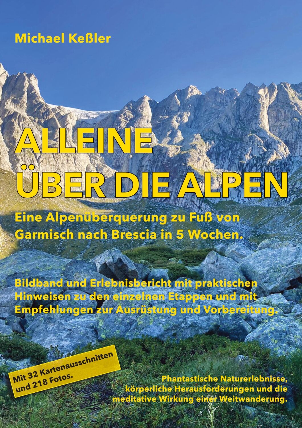 Cover: 9783384164650 | Alleine über die Alpen | Michael Keßler | Taschenbuch | Paperback