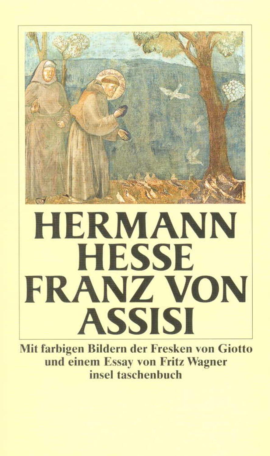 Cover: 9783458327691 | Franz von Assisi | Hermann Hesse | Taschenbuch | Insel-Taschenbücher