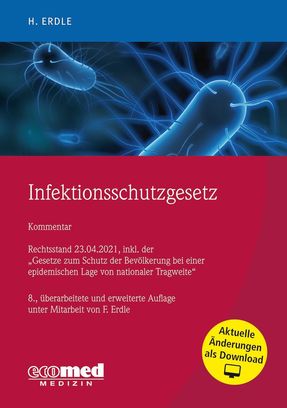 Cover: 9783609165356 | Infektionsschutzgesetz | Helmut Erdle | Bundle | ecomed Medizin | 2021