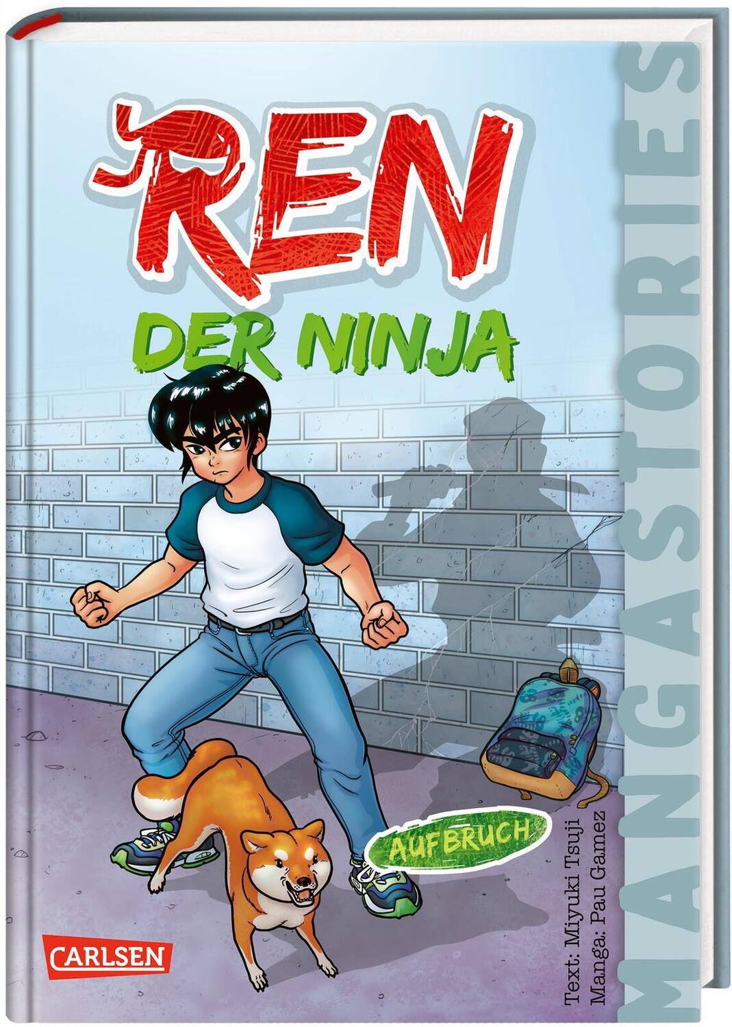 Cover: 9783551656544 | REN, der Ninja - Band 1 - Aufbruch | Miyuki Tsuji | Buch | 256 S.