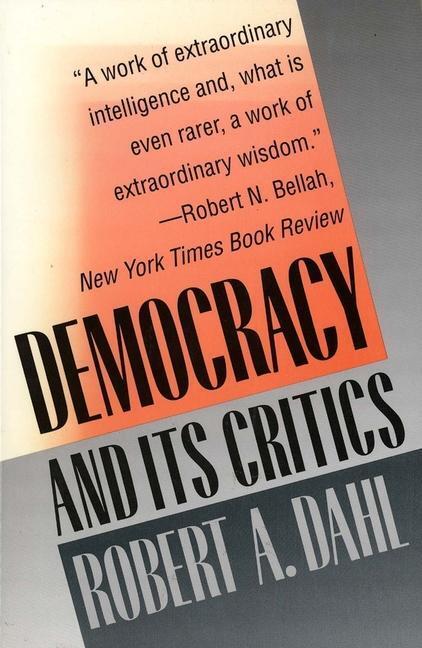 Cover: 9780300049381 | Democracy and Its Critics | Robert A. Dahl | Taschenbuch | Englisch