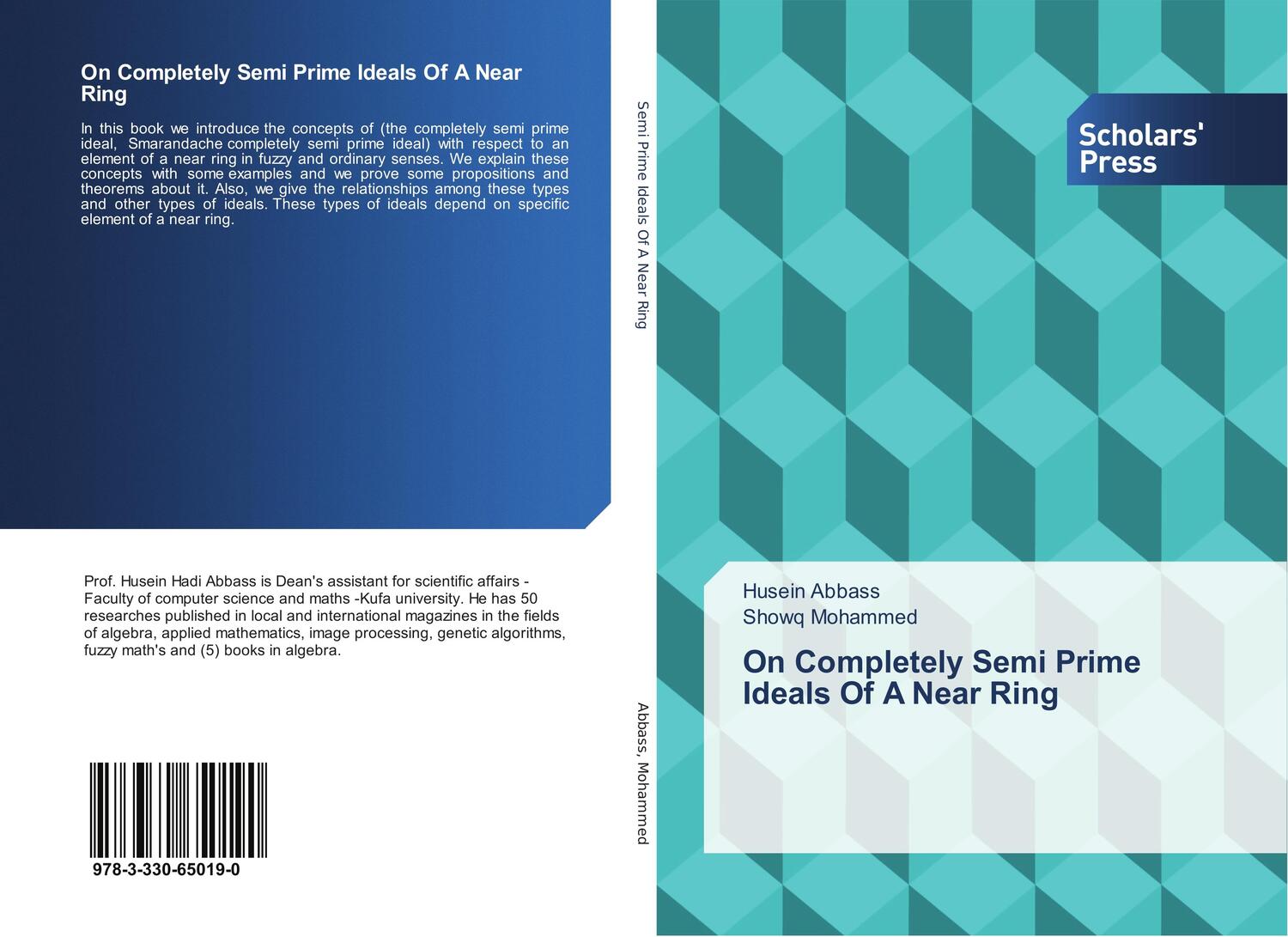 Cover: 9783330650190 | On Completely Semi Prime Ideals Of A Near Ring | Husein Abbass (u. a.)