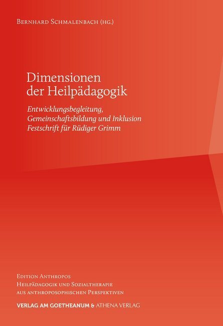 Cover: 9783723515716 | Dimensionen der Heilpädagogik | Bernhard Schmalenbach | Taschenbuch