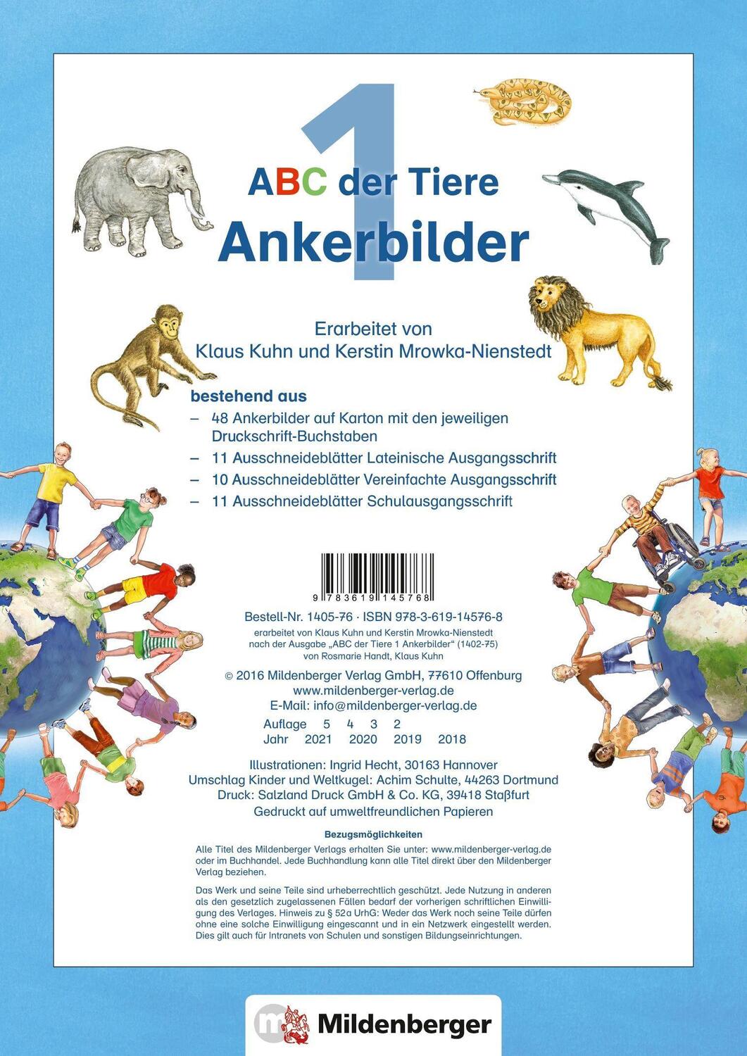 Cover: 9783619145768 | ABC der Tiere 1 - Ankerbilder · Neubearbeitung | Klaus Kuhn | Buch
