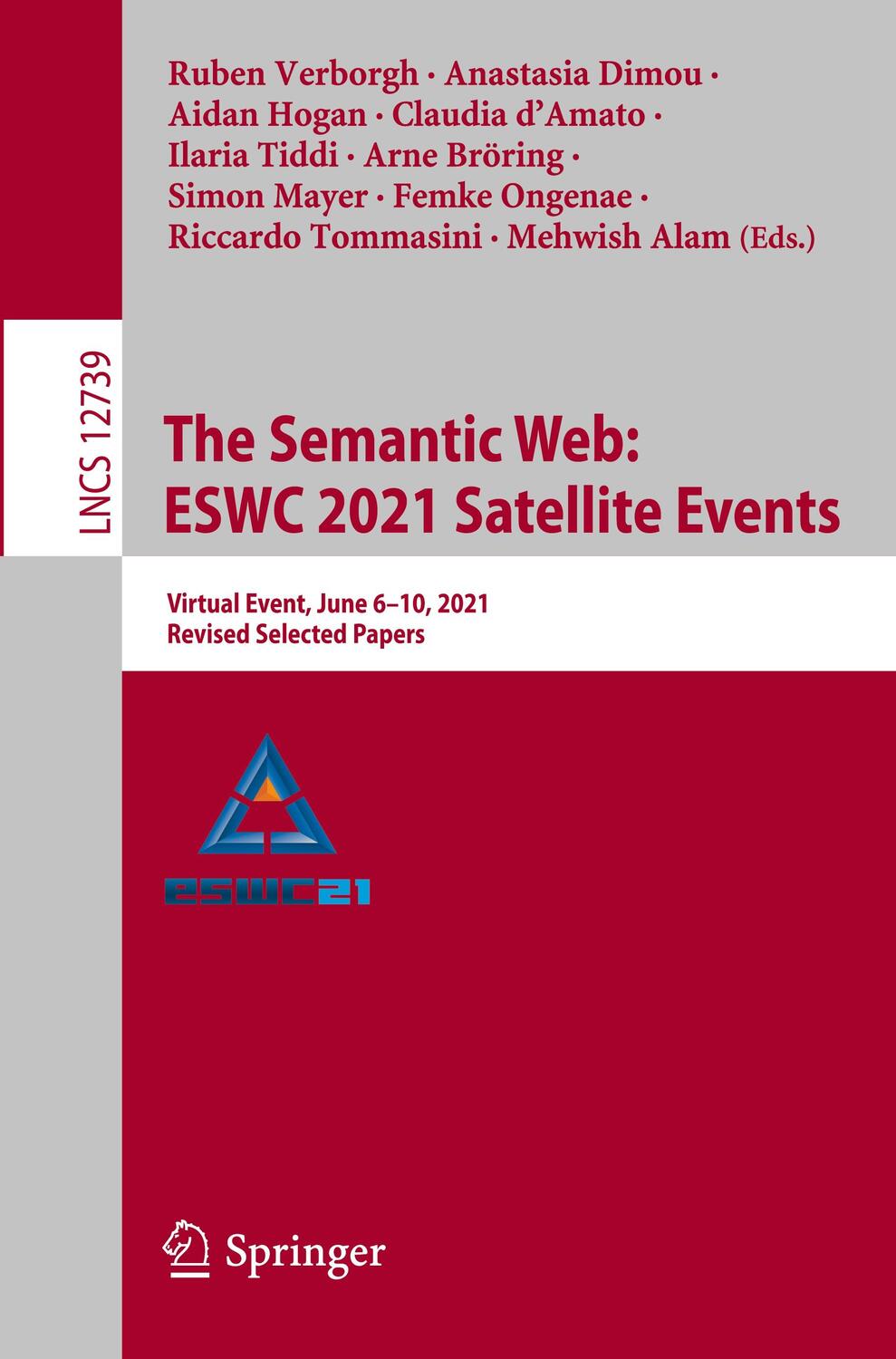 Cover: 9783030804176 | The Semantic Web: ESWC 2021 Satellite Events | Ruben Verborgh (u. a.)