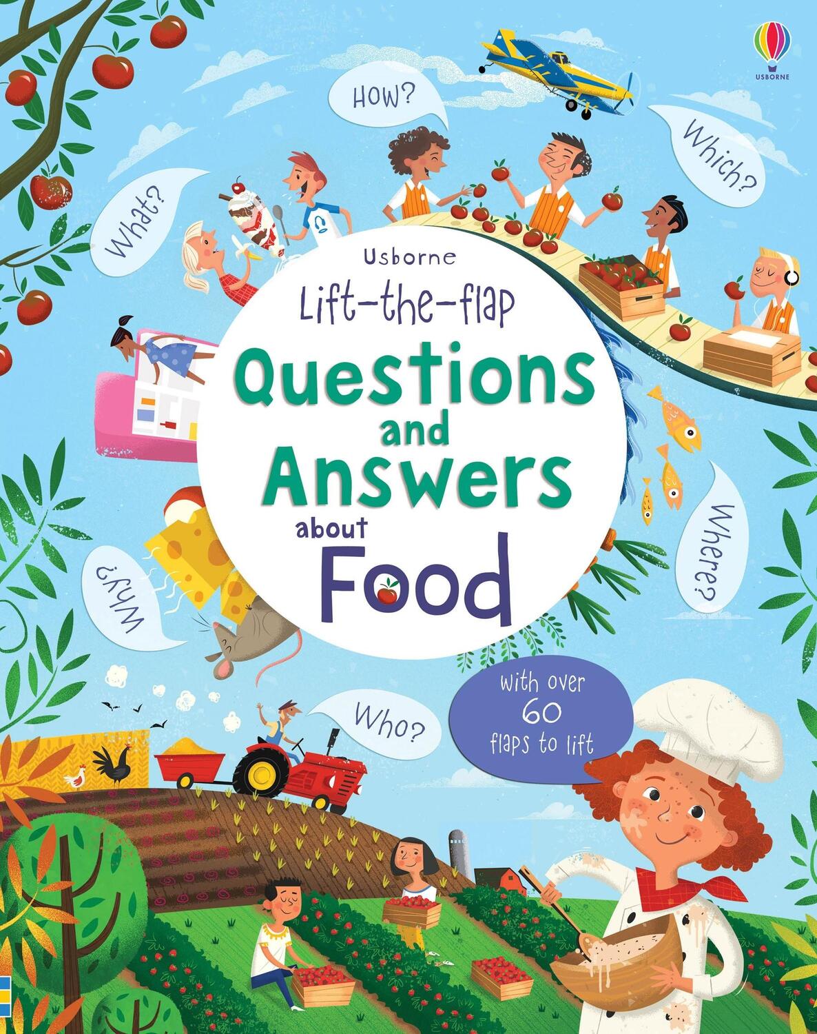 Cover: 9781409598978 | Lift-the-flap Questions and Answers about Food | Katie Daynes | Buch