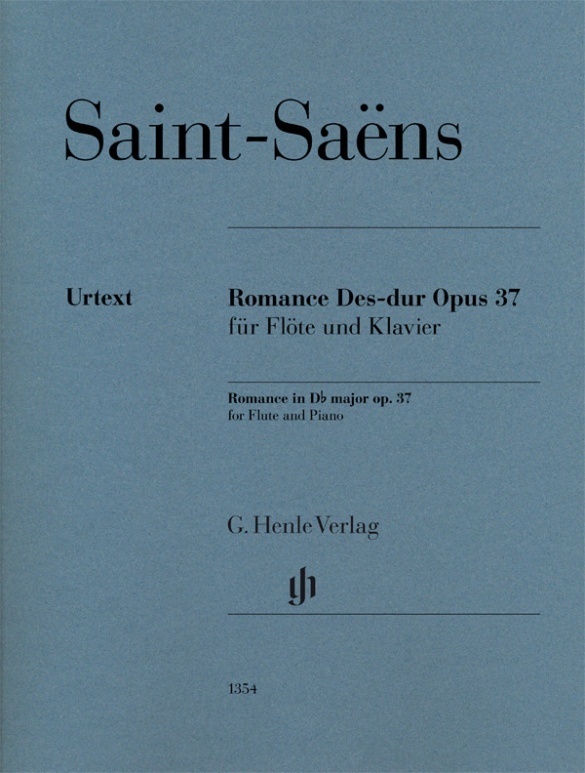 Cover: 9790201813547 | Camille Saint-Saëns - Romance Des-dur op. 37 für Flöte und Klavier