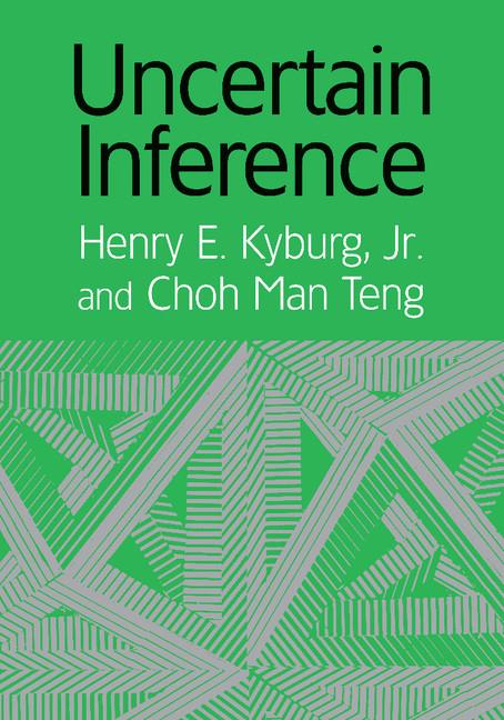 Cover: 9780521001014 | Uncertain Inference | Henry Ely Kyburg (u. a.) | Taschenbuch | 2011