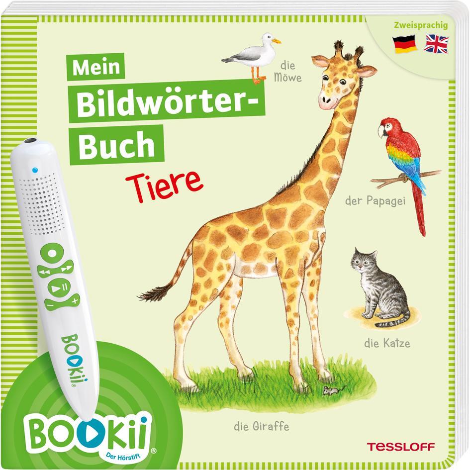Cover: 9783788640835 | BOOKii® Mein Bildwörter-Buch Tiere | Zweisprachig Deutsch / Englisch