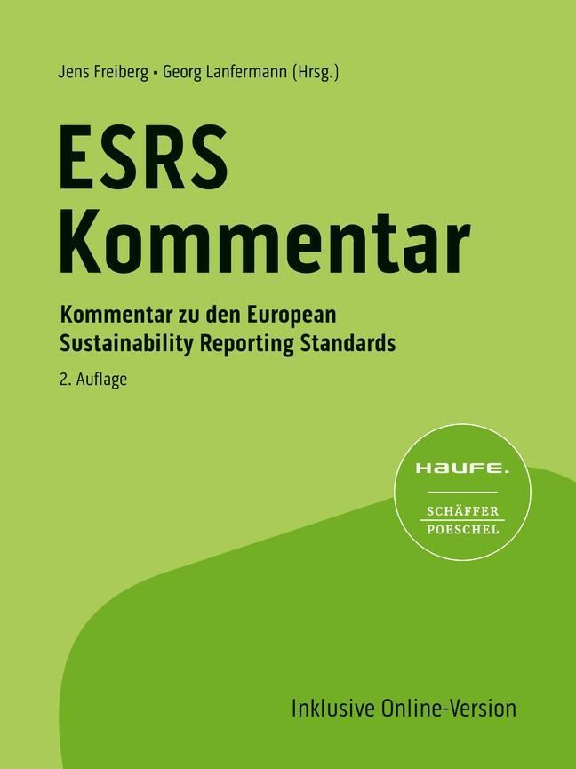 Cover: 9783648177440 | Haufe ESRS-Kommentar bereits in 2. Auflage | Jens Freiberg (u. a.)