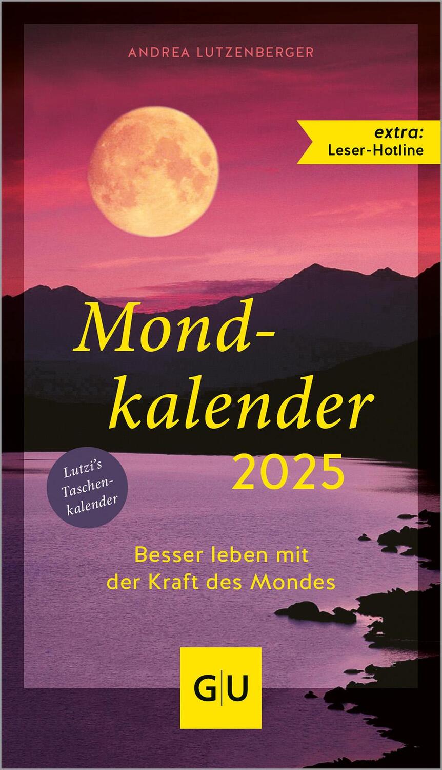 Cover: 9783833893452 | Mondkalender 2025 | Andrea Lutzenberger | Taschenbuch | 160 S. | 2025
