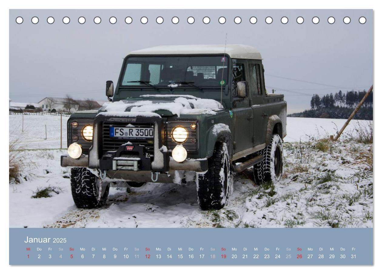 Bild: 9783435505104 | Defender für's Grobe (Tischkalender 2025 DIN A5 quer), CALVENDO...