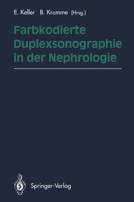 Cover: 9783642786983 | Farbkodierte Duplexsonographie in der Nephrologie | B. Krumme (u. a.)