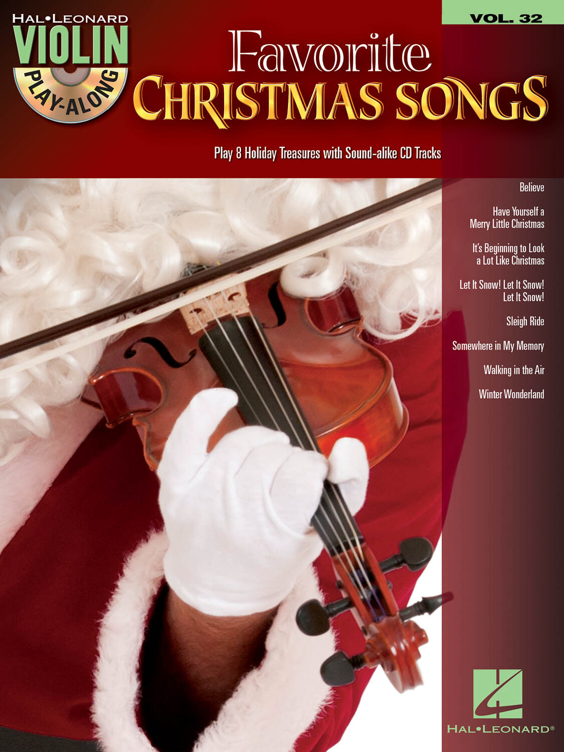 Cover: 884088671143 | Favorite Christmas Songs | Violin Play-Along Volume 32 | Buch + CD