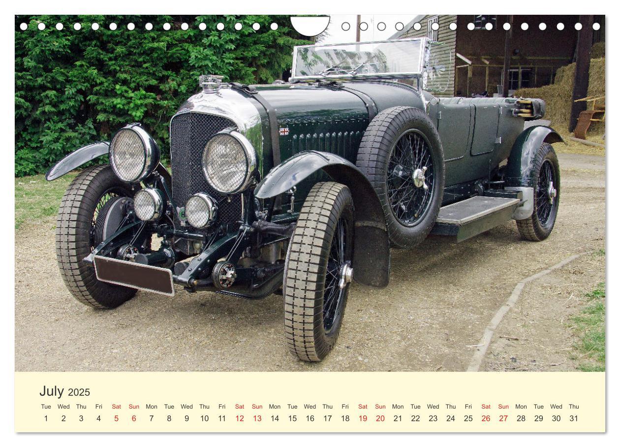 Bild: 9781325937387 | Iconic British Cars (Wall Calendar 2025 DIN A4 landscape), CALVENDO...