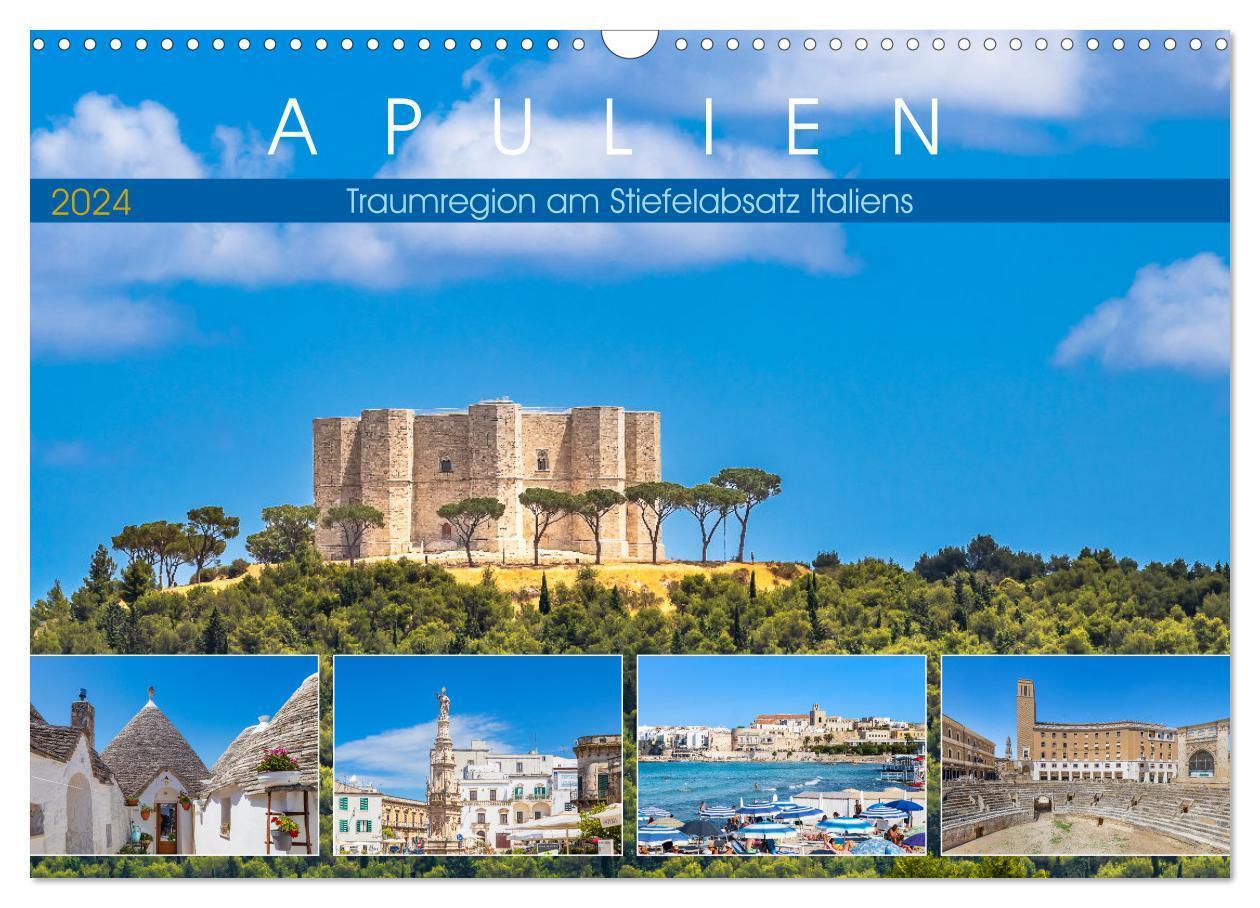 Cover: 9783675776715 | Apulien - Traumregion am Stiefelabsatz Italiens (Wandkalender 2024...