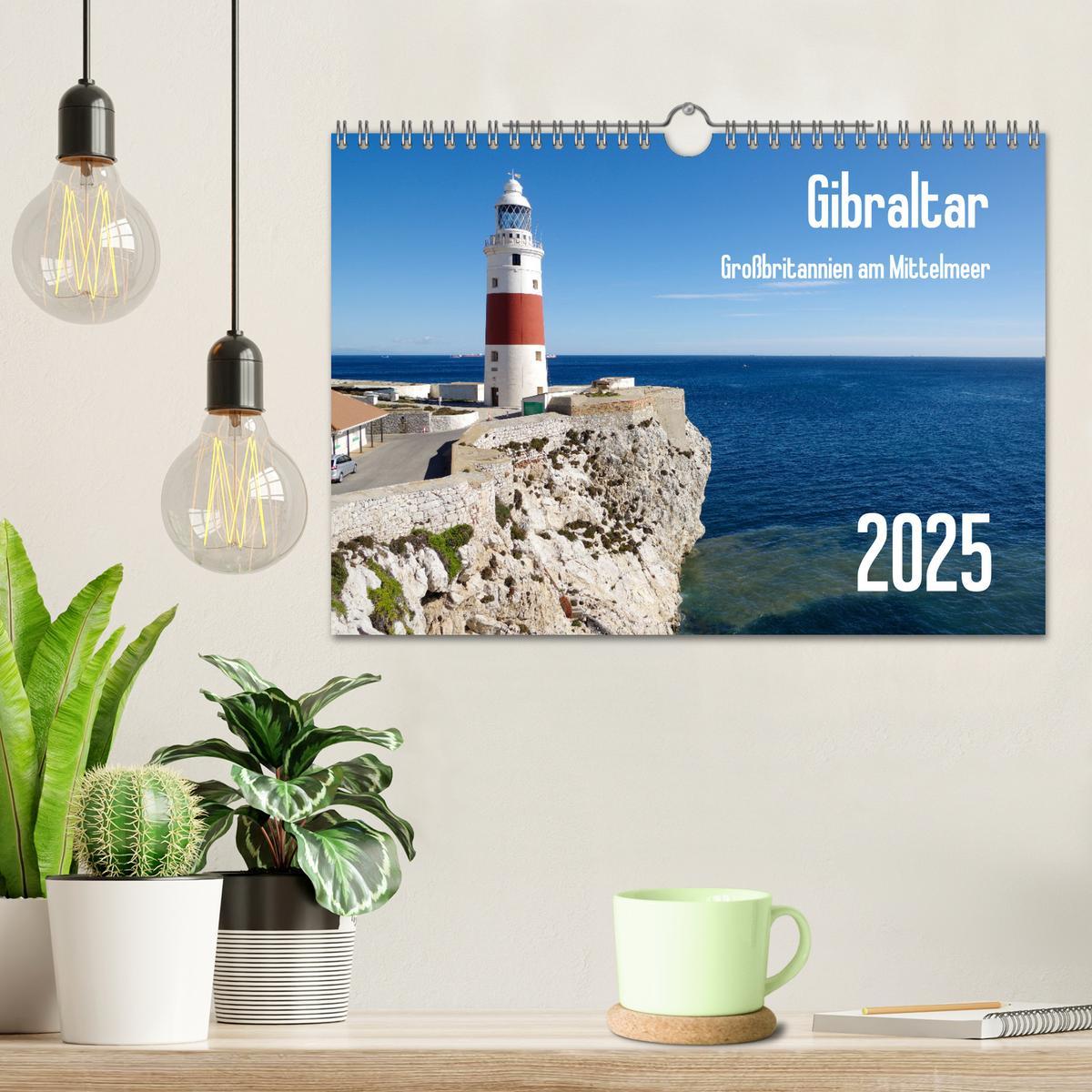 Bild: 9783383917110 | Gibraltar - Großbritannien am Mittelmeer (Wandkalender 2025 DIN A4...