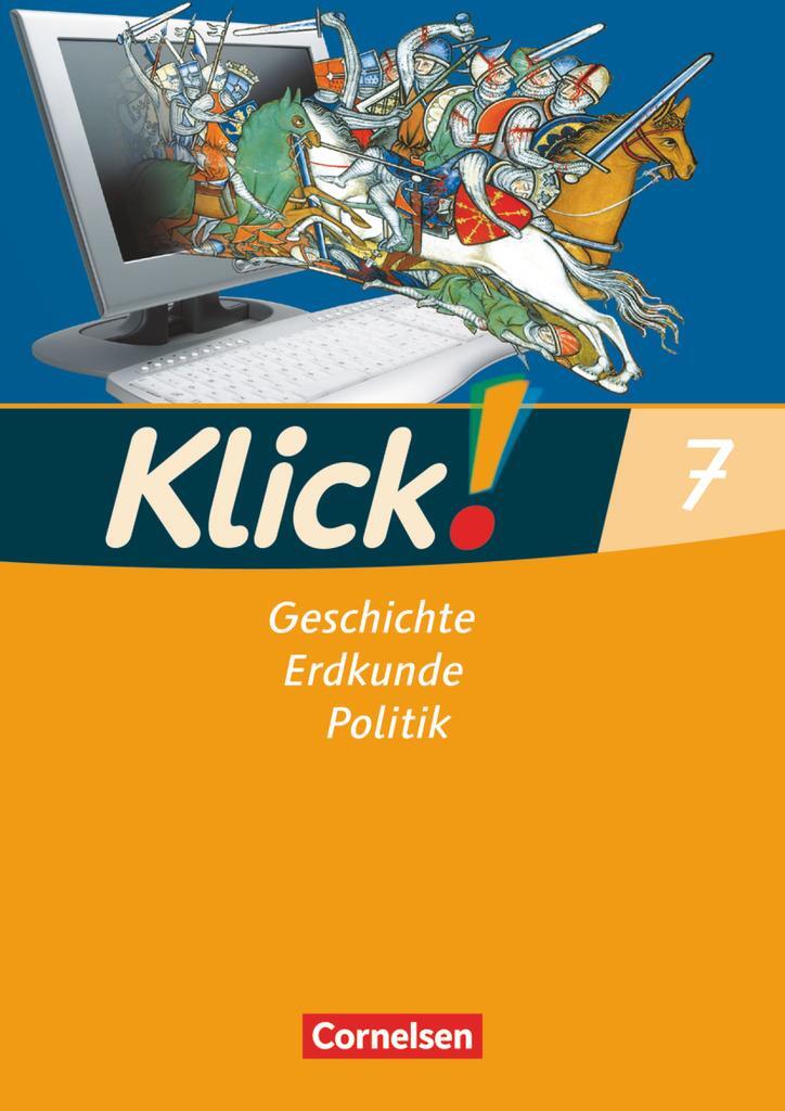 Cover: 9783060646821 | Klick! 7. Schuljahr. Arbeitsheft. Geschichte, Erdkunde, Politik -...