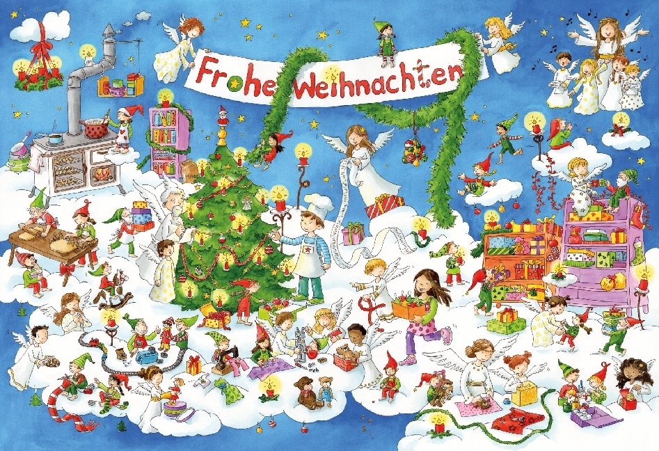Bild: 9783780609502 | Oskar und Leni retten das Weihnachtsfest | Mauder | Kalender | 52 S.