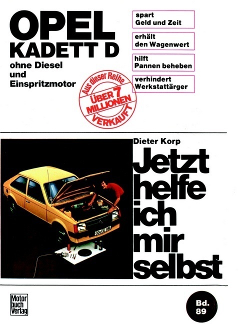 Cover: 9783879437962 | Opel Kadett D (ohne Diesel und Einspritzmotor bis August '84)) | Korp