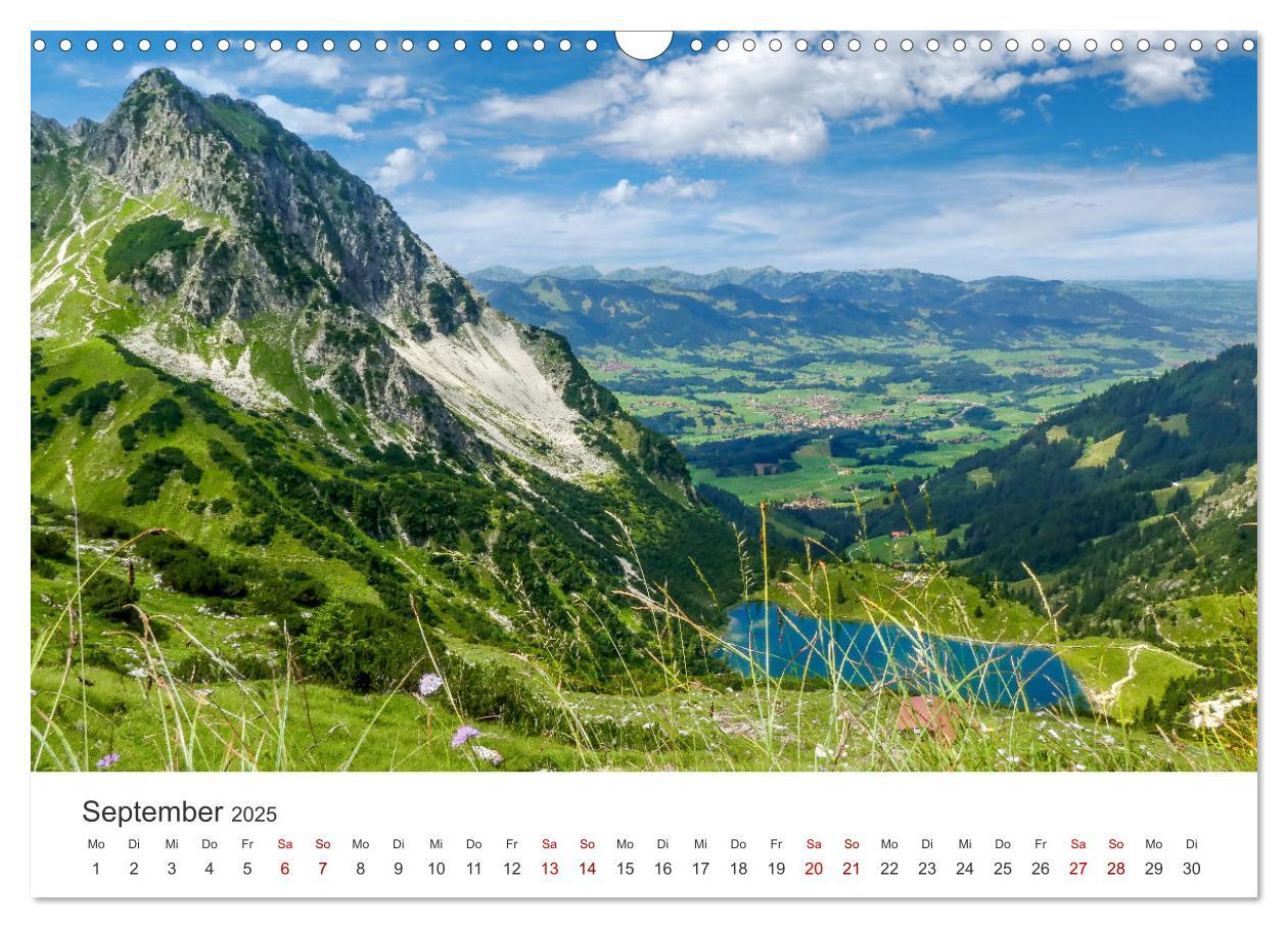 Bild: 9783435016235 | Oberstdorf - Bergparadies in den Alpen (Wandkalender 2025 DIN A3...