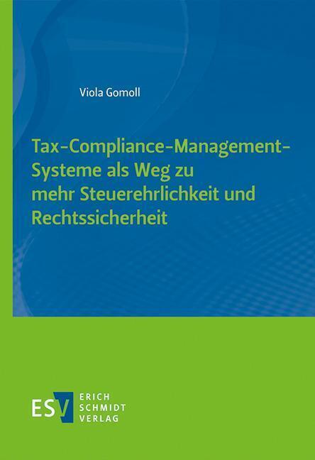 Cover: 9783503199006 | Tax-Compliance-Management-Systeme als Weg zu mehr Steuerehrlichkeit...