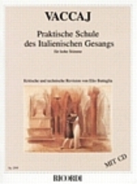Cover: 9790204225958 | Praktische Schule des Italienischen Gesangs | Nicola Vaccai | 68 S.