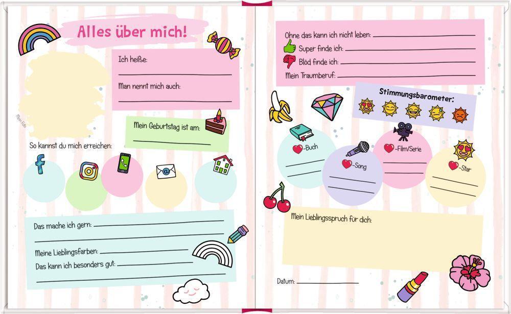 Bild: 4050003949499 | Freundebuch - Funny Patches - Meine Freunde | Buch | 96 S. | Deutsch