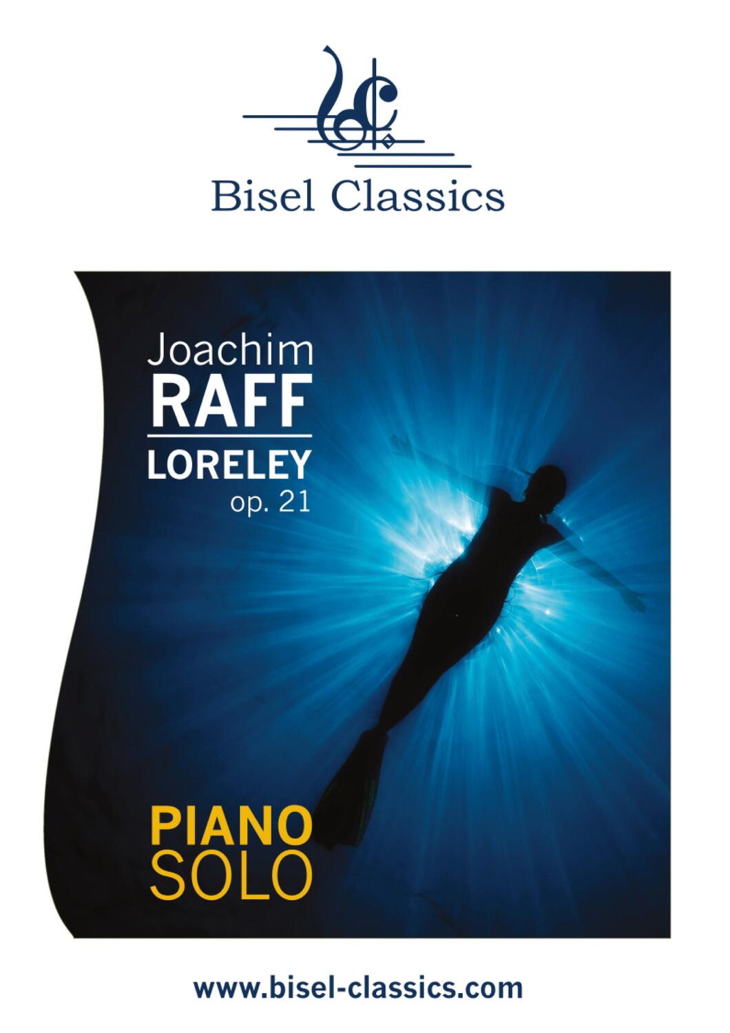 Cover: 9783755748649 | Loreley, Op. 21 | Piano Solo | Joachim Raff (u. a.) | Taschenbuch