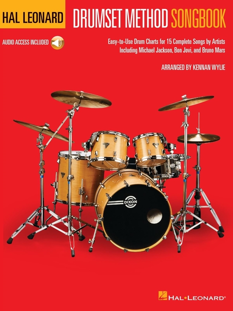 Cover: 888680956356 | Hal Leonard Drumset Method Songbook | Kennan Wylie | Drum Book | 2020