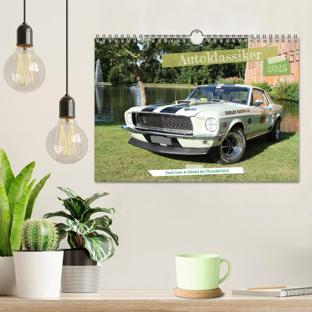 Bild: 9783383946899 | Autoklassiker Ford vom A-Model bis Thunderbird (Wandkalender 2025...