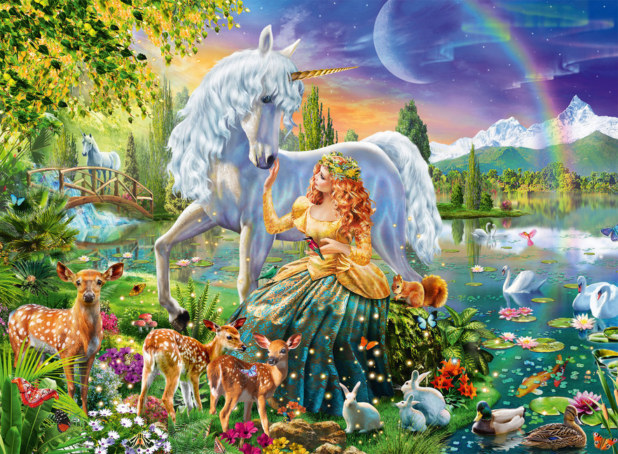 Bild: 4005556136735 | Ravensburger Kinderpuzzle - 13673 Magische Begegnung -...