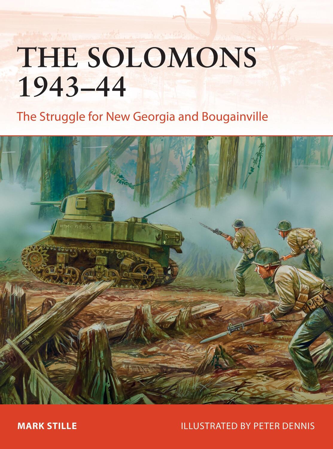 Cover: 9781472824479 | The Solomons 1943-44 | The Struggle for New Georgia and Bougainville