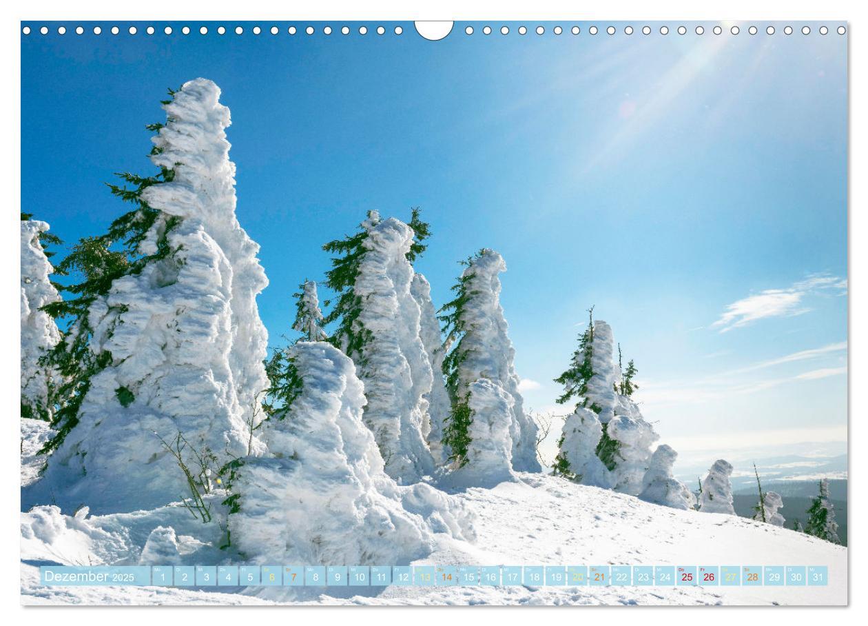 Bild: 9783435468331 | Arber, Rachel und Lusen: Der Hintere Bayerische Wald (Wandkalender...